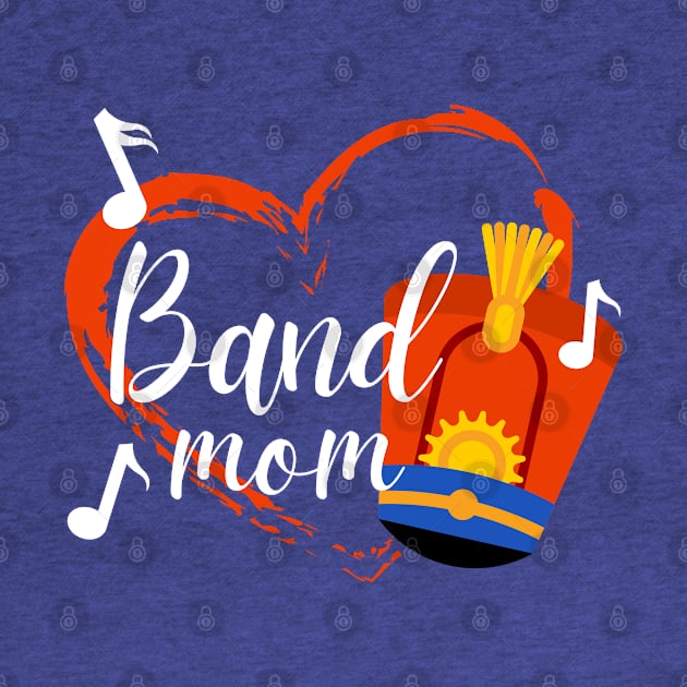 Marching Band Mom Shako Heart by MalibuSun